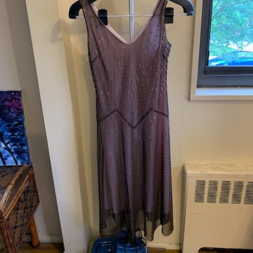 BGBGMAXAZRIA  beaded  dress